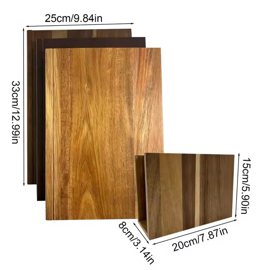 ChapterOak Cutting Board Set